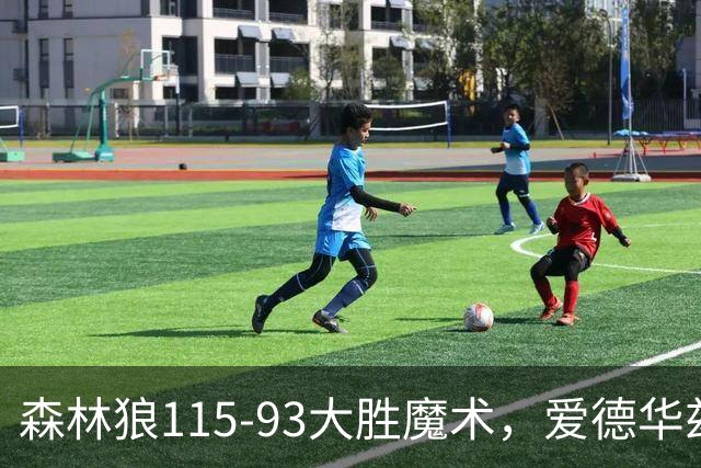 森林狼115-93大胜魔术，爱德华兹15+4+4，鲍尔12+5+5